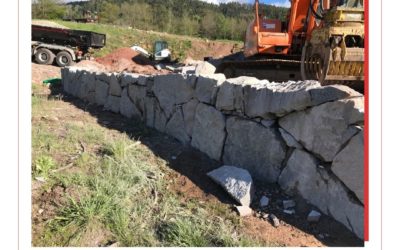 Consolider votre terrain à Remiremont : optez pour un mur d’enrochement ou un mur de soutènement avec MPTP Travaux Publics
